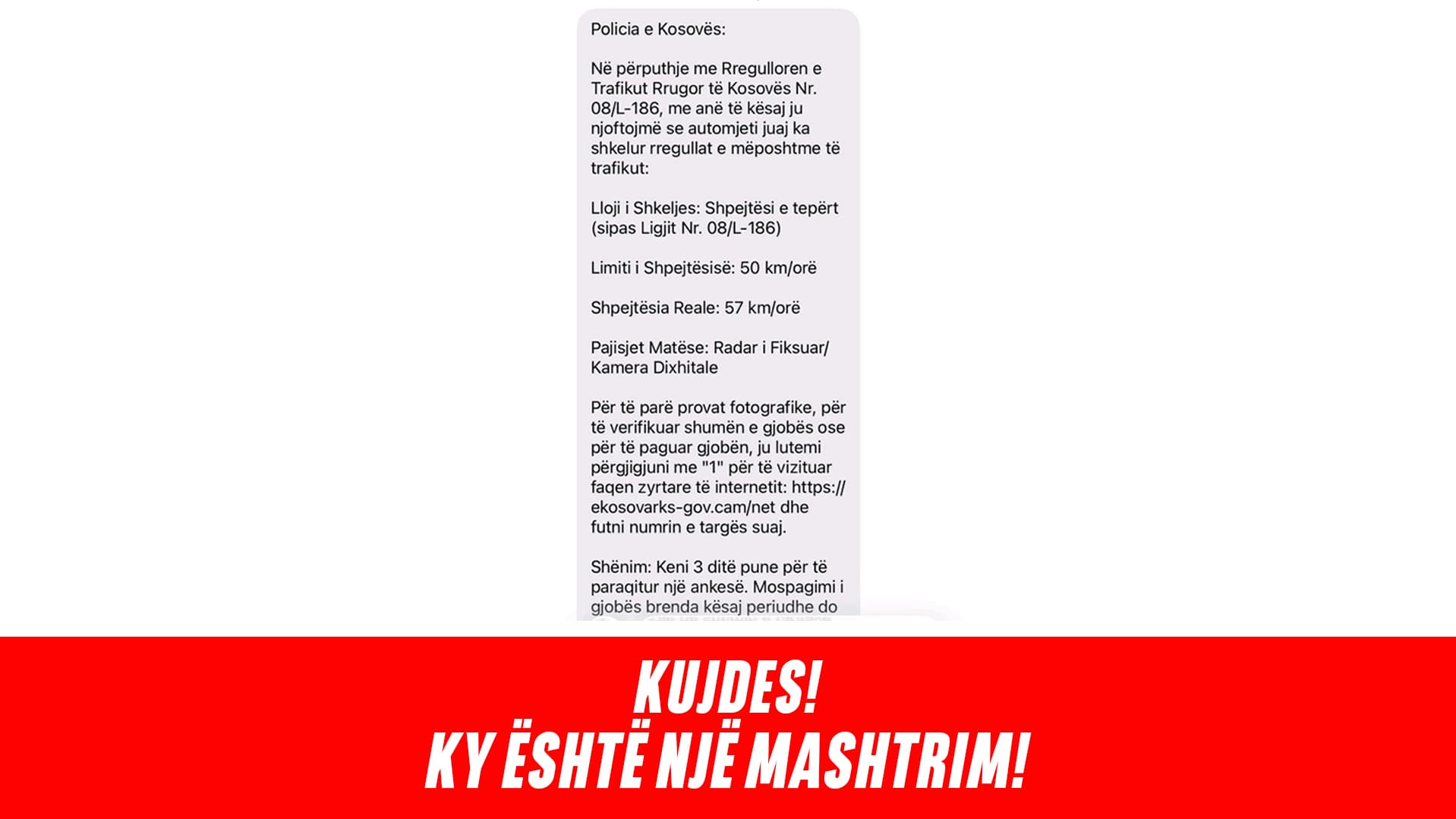 Paralajmërim për klientët