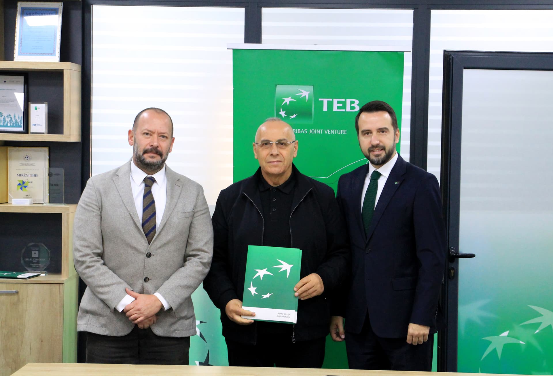 TEB dhe Federata e Futbollit të Kosovës vazhdojnë partneritetin