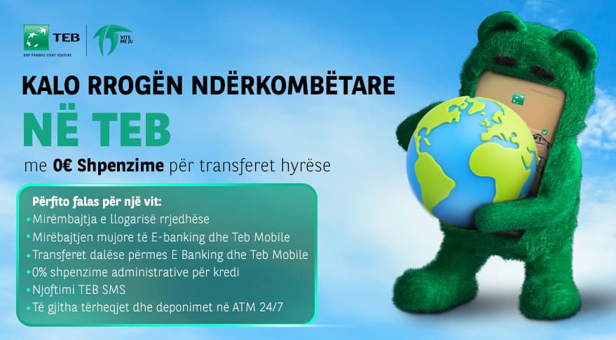 Transfer your international salary to TEB!