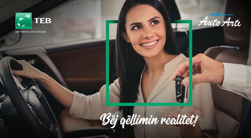Bëj qëllimin realitet! Kredi për blerje të veturës në Auto Arti